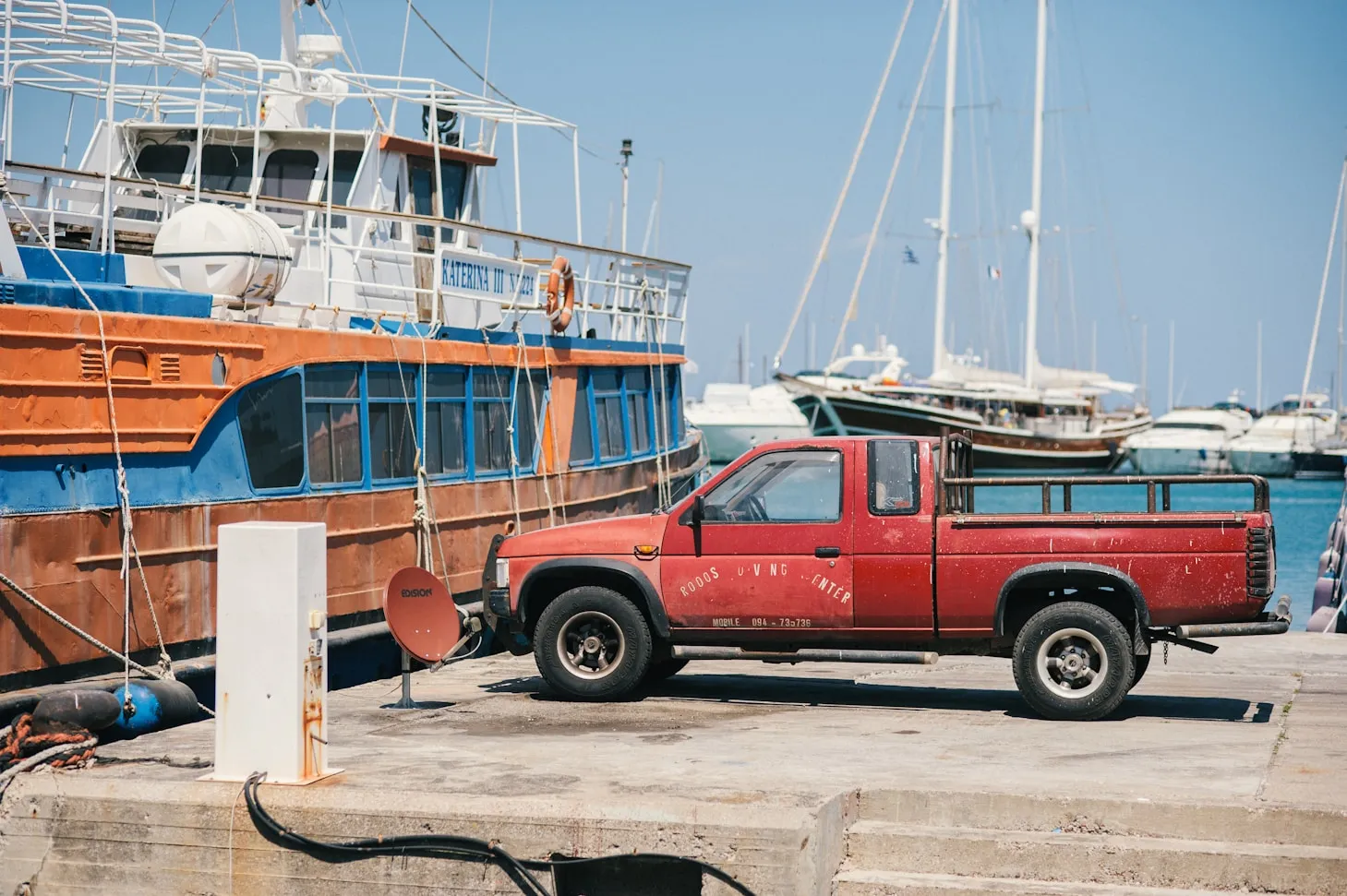 Worry-free at sea – enjoy your sailing while we take care of your boat.